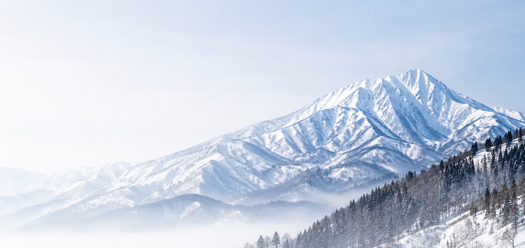 Snowy Mountain background